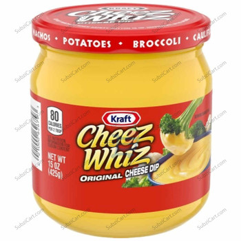 Kraft Cheez Whiz Original, 15 Oz