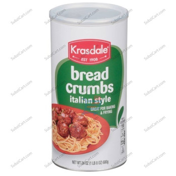 Krasdale Bread Crumbs Italian Style, 425 Grams