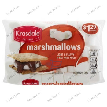 Krasdale Marshmallows, 10 Oz