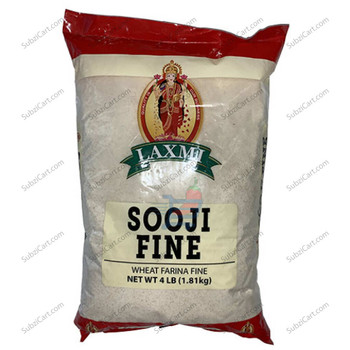 Laxmi Sooji Fine, 4 LB