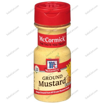 Mc Cormick Ground Mustard, 49 Grams