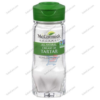 Mc Cormock Cream Of Tartar, 2.62 Oz