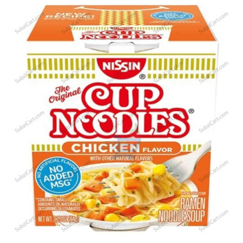 Nissin Cup Noodles Chicken, 64 Grams
