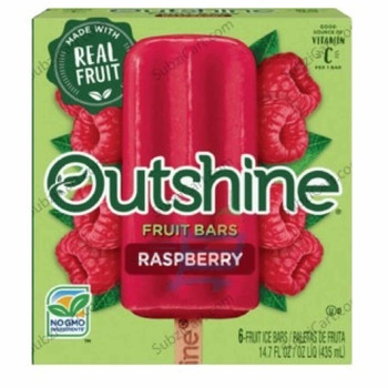 Outshine Fruit Bars Raspberry, 14.7 Oz