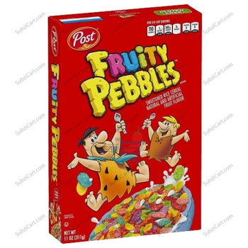 Post Fruity Pebbles Cereal, 11 Oz