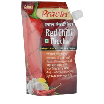 Pravin Red Chilli Thecha, 100 Grams