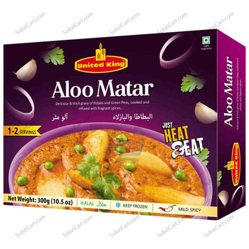 United King Aloo Matar, 300 Grams