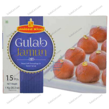 United King Gulab Jamun 15 Pc, 1 KG