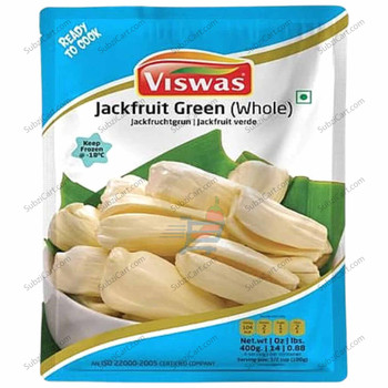 Viswas Jackfruit Green Whole, 400 Grams