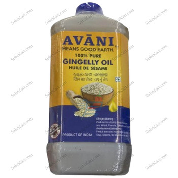 Avani Gingelly Oil, 1 Lit