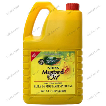 Dabur Mustard Oil, 5 Lit