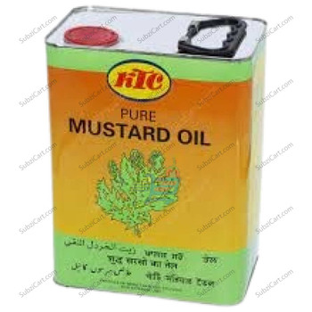 Ktc Pure Mustard Oil, 5 Lit