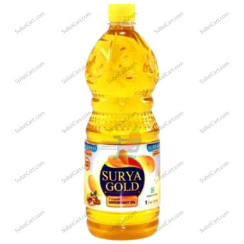 Surya Gold Groundnut Oil, 1 Lit