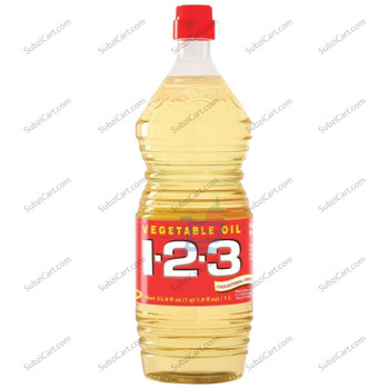 123 Vegetable Oil, 1 Lit