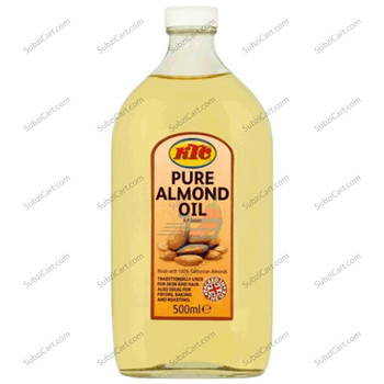 Ktc Pure Almond Oil, 500 ML