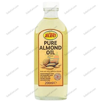 Ktc Pure Almond Oil, 200 ML