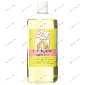 Swad Almond Oil, 32 Oz