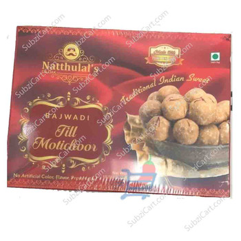 Natthulal's Rajwadi Till Motichoor, 300 Grams