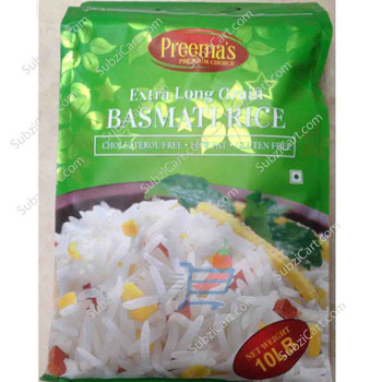 Preema's Extra Long Grain Basmati Rice, 10 Lb