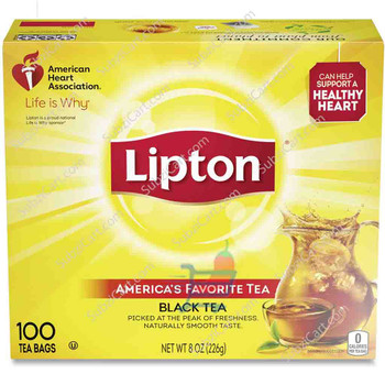 Lipton Black Tea(100 Bags), 8 Oz