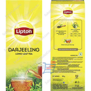 Lipton Darjeeling Long Leaf Tea, 500 Grams