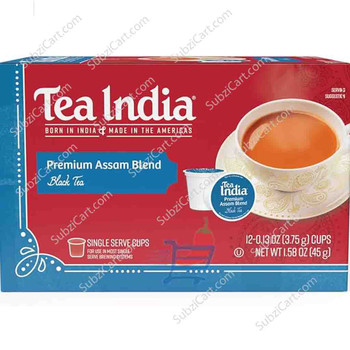 Tea India Premium Assam Blend Tea, 45 Grams