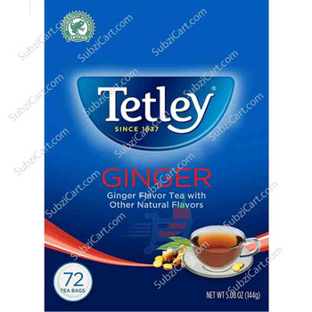Tetley Ginger Tea (72 Bags), 5.08 Oz