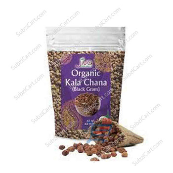 JaiHo Organic Kala Chana Whole, 4 Lb