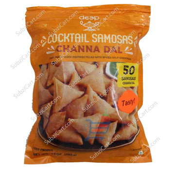 Deep Cocktail Chana Dal Samosa, 425 Grams(Pack Of 2)