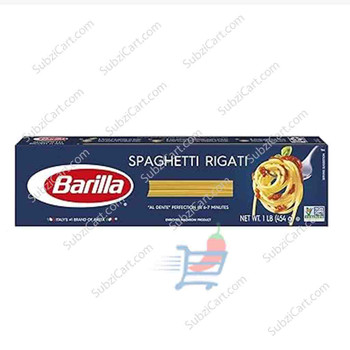 Barilla Spaghetti Rigati, 454 Grams