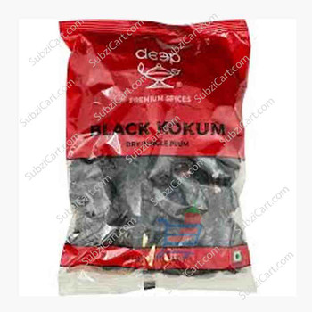 Deep Black Kokum Dry Jungle Plum, 400 Grams