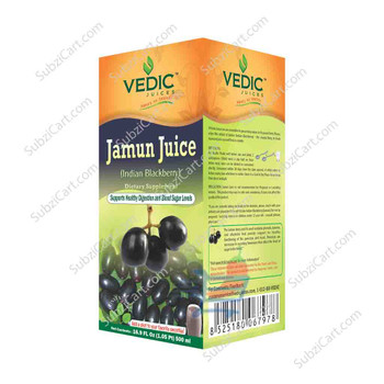Vedic Jamun Juice,16.9 FL OZ