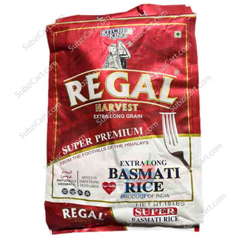 Regal Ex Long Basmati Rice, 20 Lb