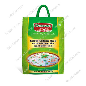 Deccan Surati Kolam Rice, 10 Lb