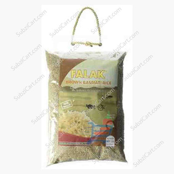 Falak Brown Basmati Rice, 10 Lb