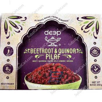 Deep Beetroot Quinoa Pilaf Frozen, 250 Grams