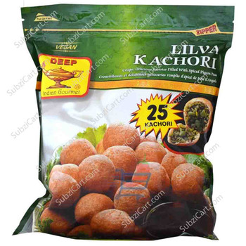 Deep Lilva Kachori (25 Pieces) Frozen, 708 Grams