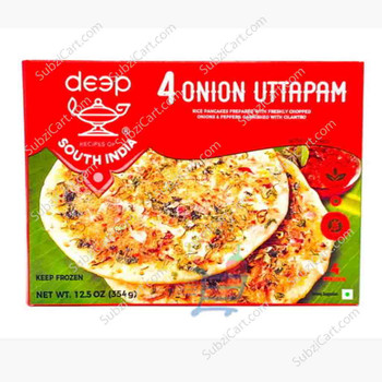 Deep 4 Onion Uttappam Frozen, 12.5 Oz