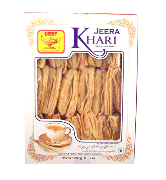 Deep Jeera Khari Puffed Pastry, (200 Grams, 400 Grams)