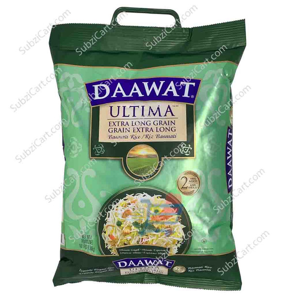 Daawat Ultima Extra Long Grain Basmati Rice, 10 Lb
