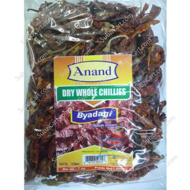 Anand Dry Chillies Byadagi, 7 Oz