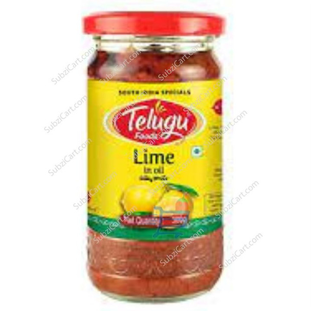 Telugu Lime Pickle, 300 Grams
