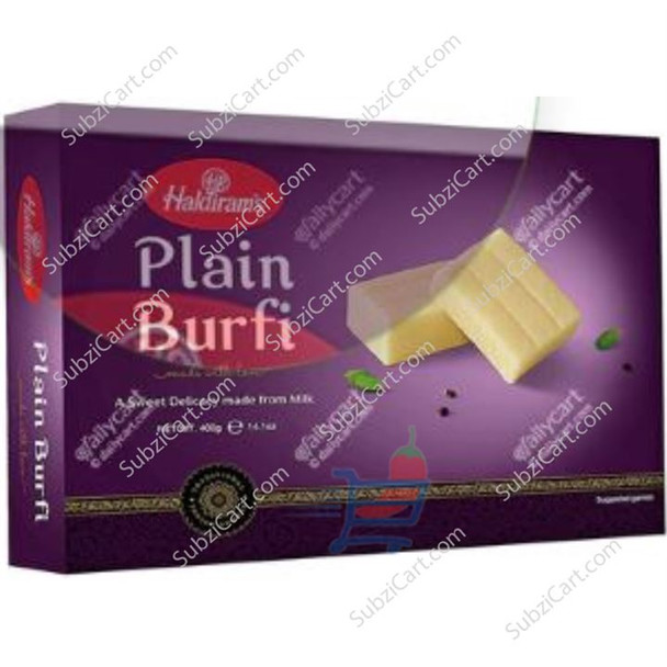 Haldiram's Plain Burfi, 340 Grams