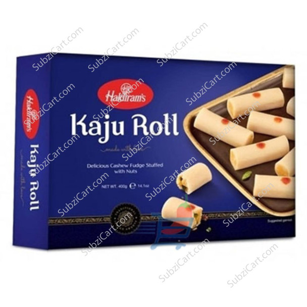 Haldiram's Kaju Roll, 340 Grams