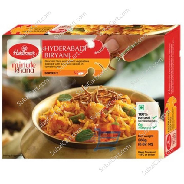 Haldiram's Hyderabad Biryani, 250 Grams