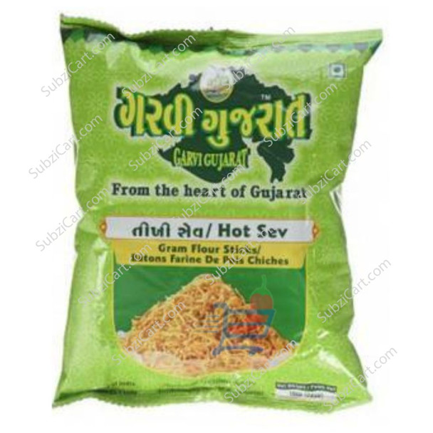 Garvi Gujarat Hot Sev, 10 Oz