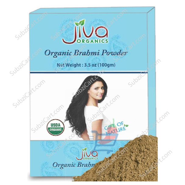 Jiva Organics Brahmi Powder, 200 Grams