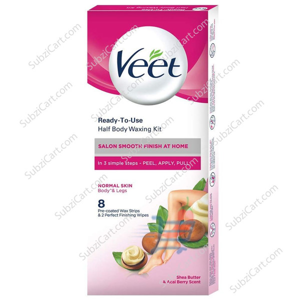 Veet Waxing Kit, 8 Strips