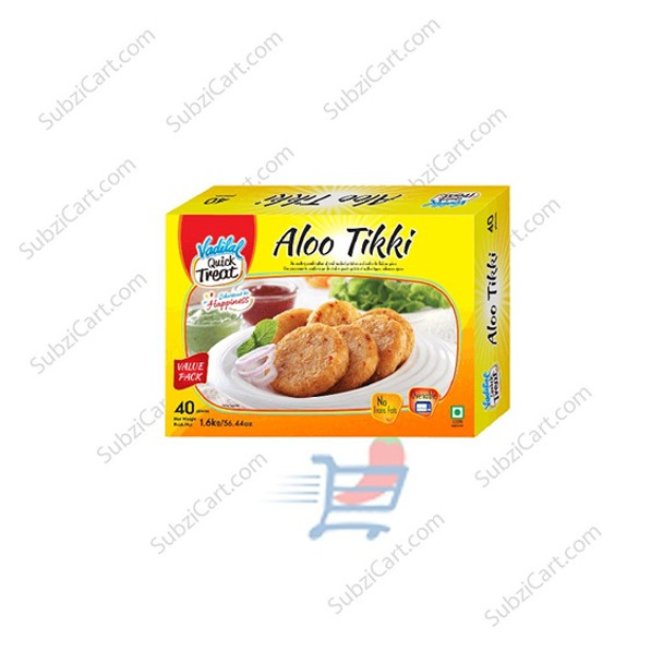 Vadilal Aloo Tikki Bulk, 1.6 KG