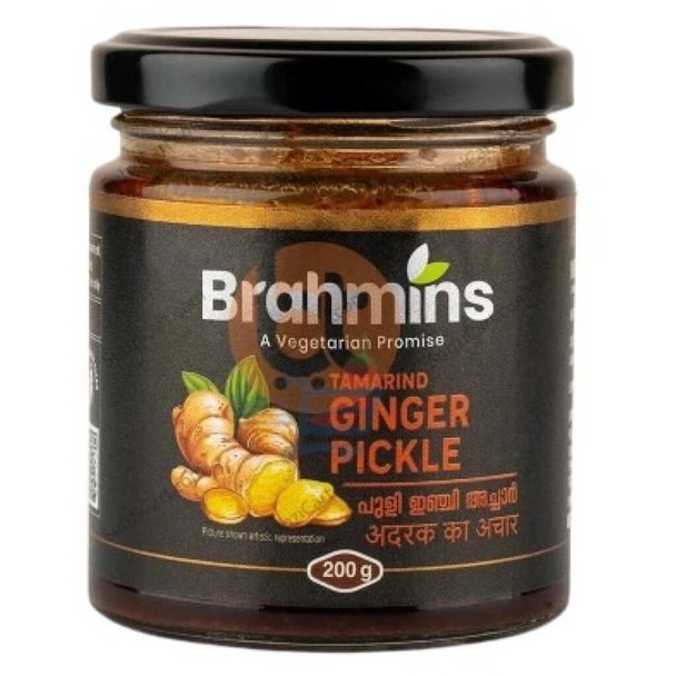 Brahmins Tamarind Ginger Pickle, 400 Grams